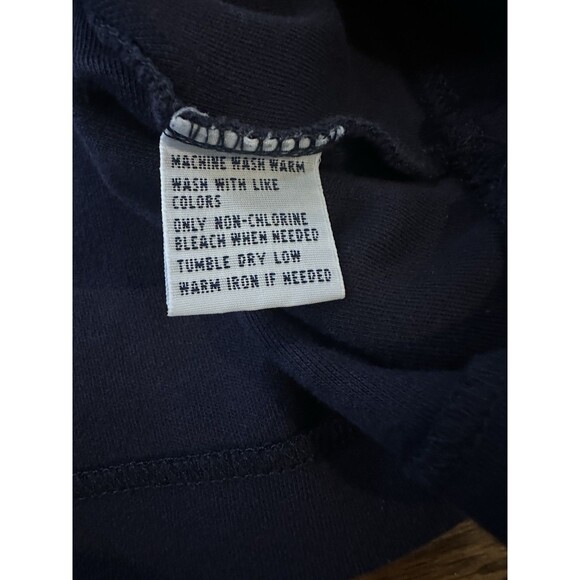 Ralph Lauren Polo Men's 100% Cotton Navy Turtleneck Polo Emblem Size Large‎ EUC - Picture 6 of 8